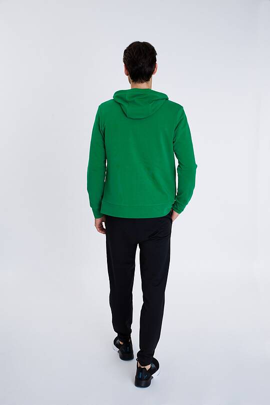 Stretch cotton zip-through hoodie 2 | Audimas