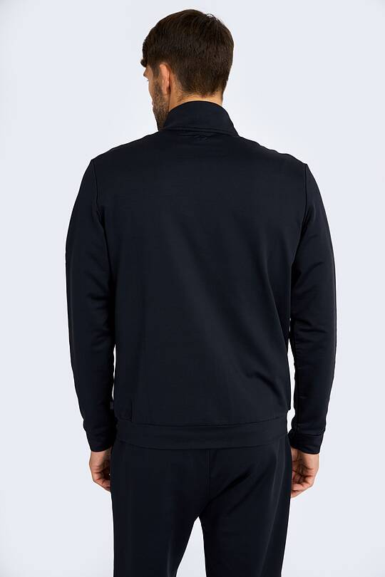 Zip-through stretch sweatshirt with cotton inside 2 | Audimas