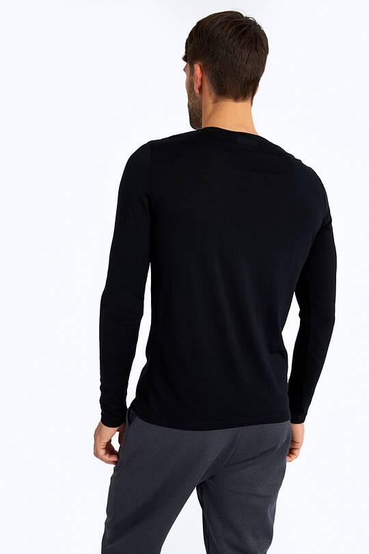 Fine merino wool long sleeve t-shirt 2 | Audimas