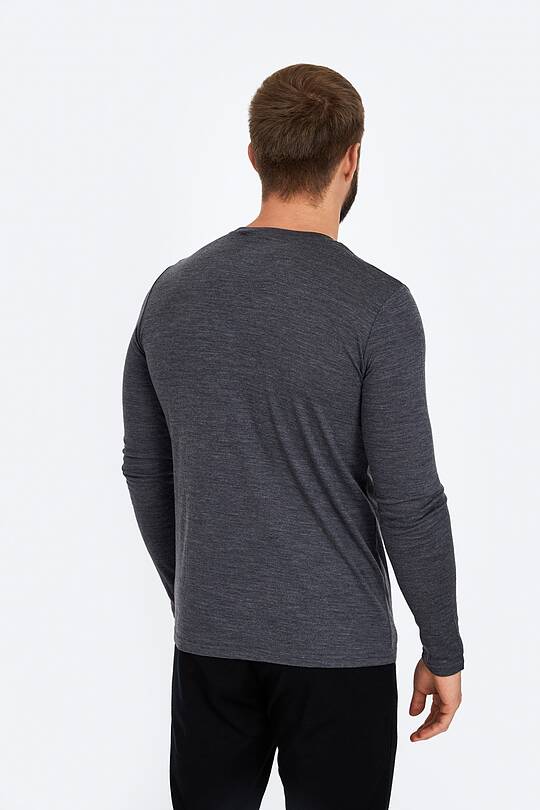 Fine merino wool long sleeve t-shirt 2 | Audimas