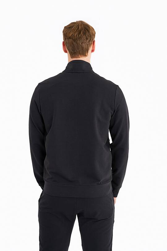 Organic french terry zip through sweatshirt 2 | Audimas