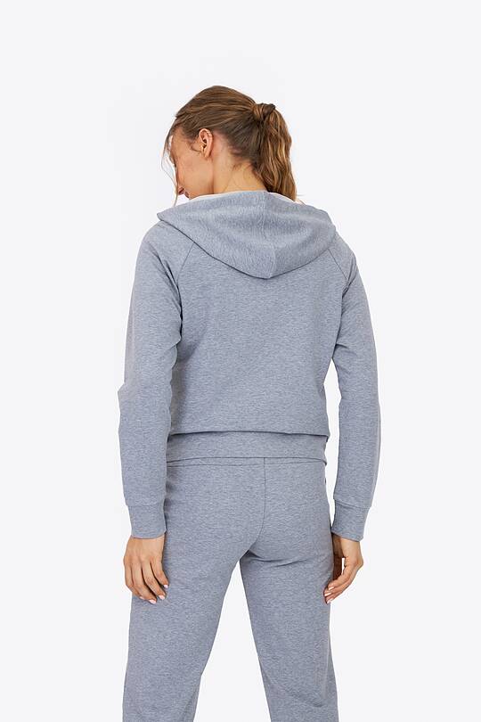 Organic cotton full zip hoodie 2 | Audimas