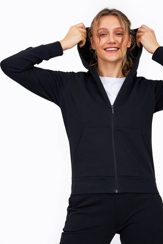 Stretch zip-through hoodie 1 | Audimas
