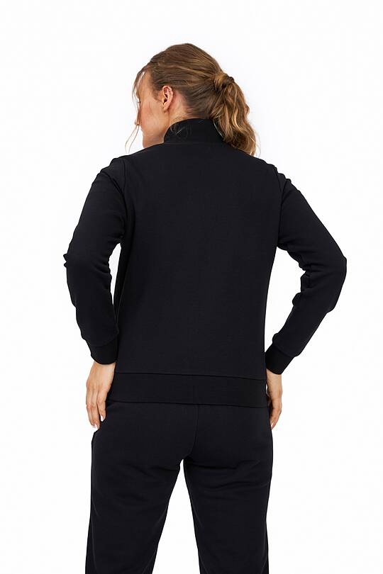 Organic cotton zip through sweatshirt 2 | Audimas
