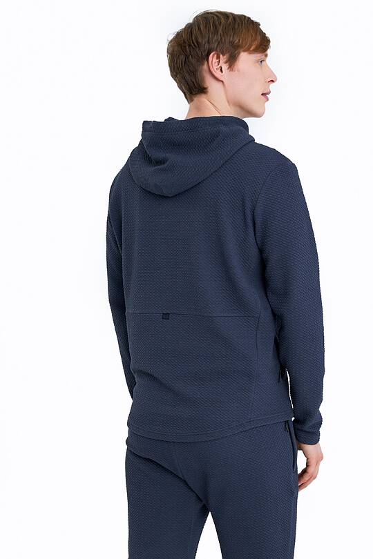 Textured cotton hoodie 2 | Audimas