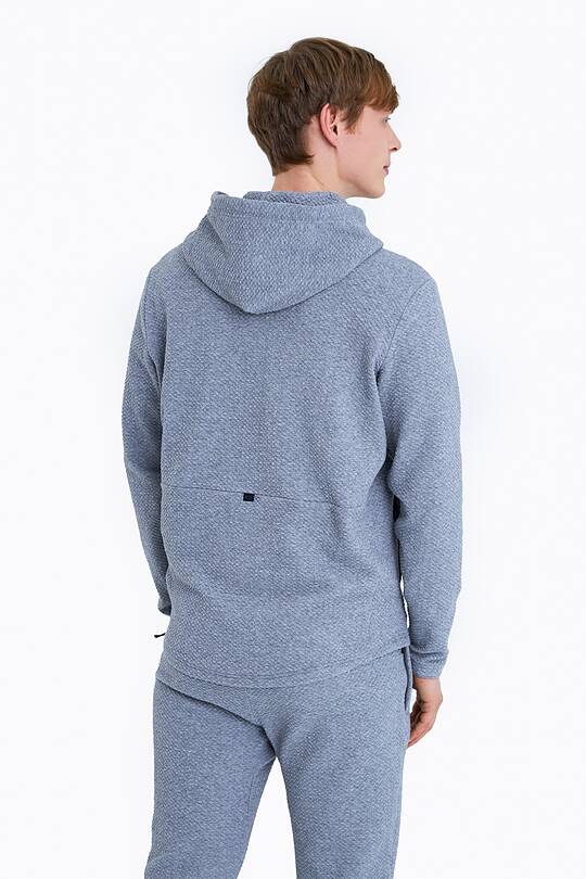 Textured cotton hoodie 2 | Audimas