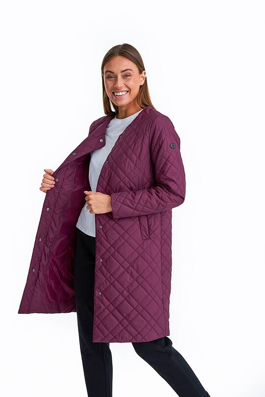 Long Thermore insulated quilted coat 2 | Audimas