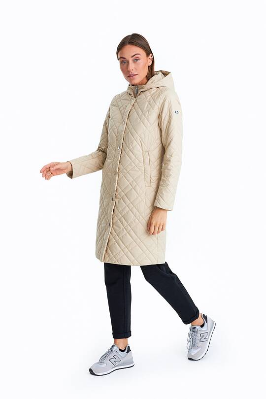 Long Thermore insulated quilted coat 1 | Audimas