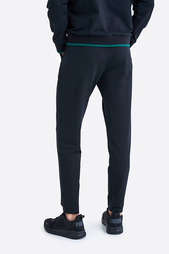 Stretch tapered fit sweatpants with cotton inside 2 | Audimas