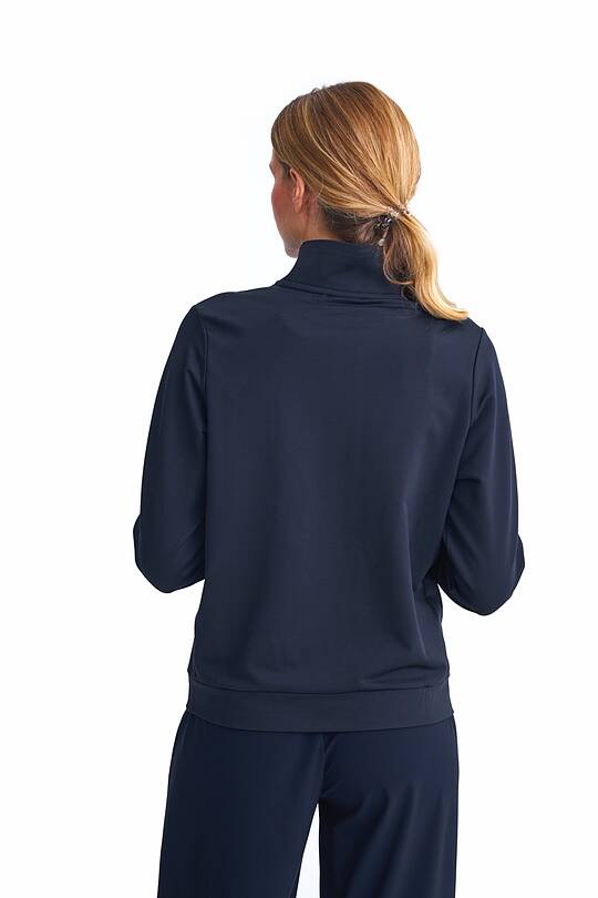 Zip-through stretch sweatshirt with cotton inside 2 | Audimas