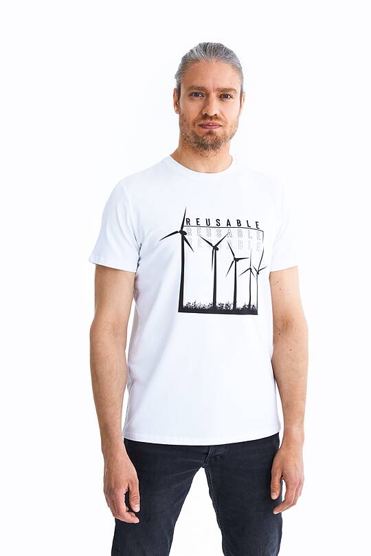 Green way to live T-shirt 1 | Audimas