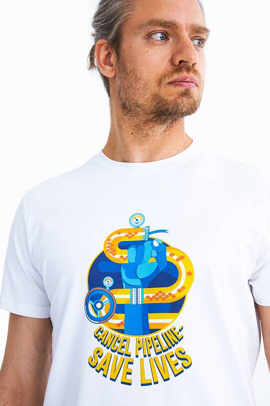 Stand with Ukraine  - People over money T-shirt 2 | Audimas