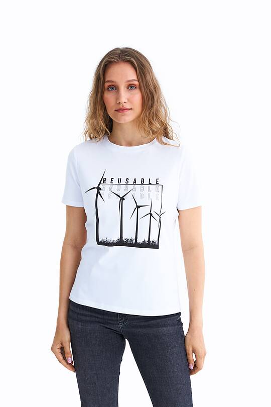 Green way to live T-shirt 1 | Audimas