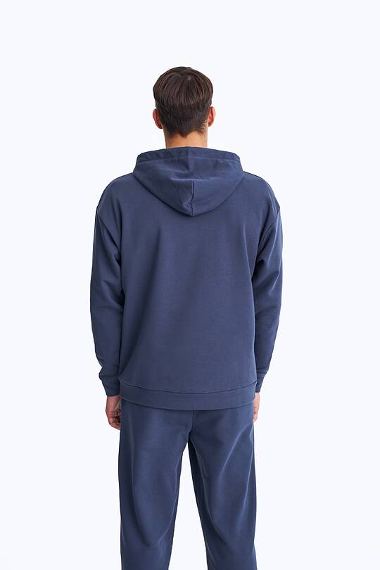 Organic cotton French terry hoodie 2 | Audimas