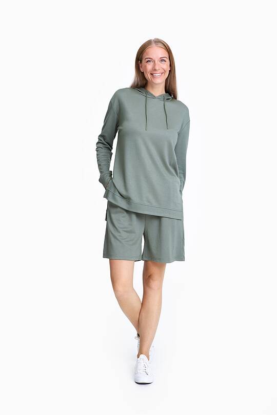 Wide leg drawstring shorts 1 | Audimas