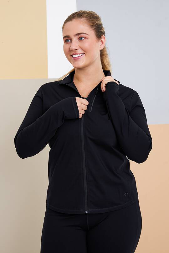 Stretch zip-through sweatshirt 1 | Audimas