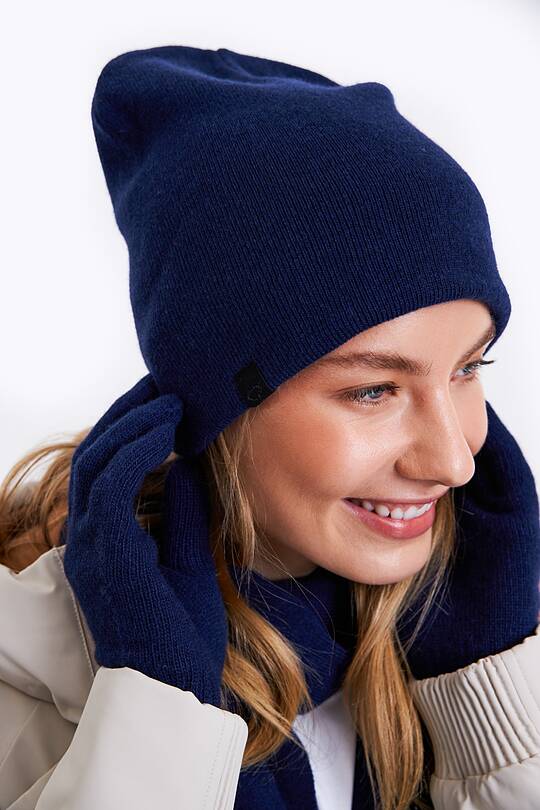 Knitted merino wool hat 1 | Audimas