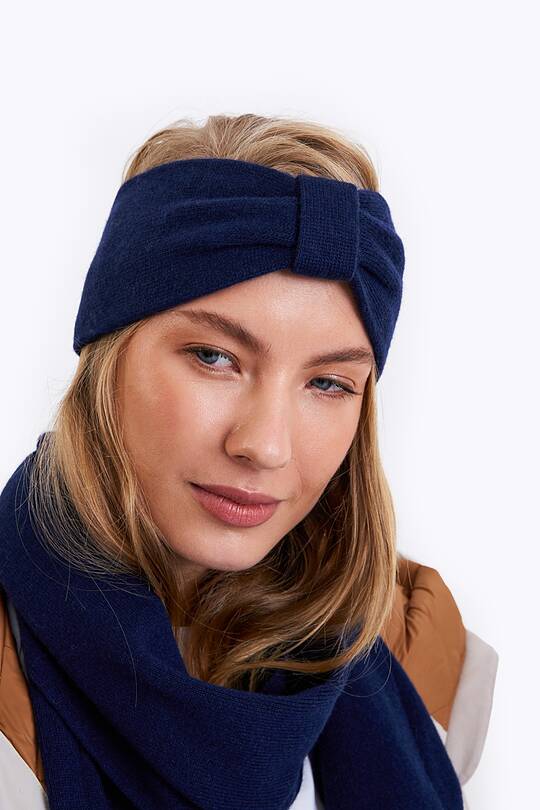 Knitted merino wool headband 1 | Audimas