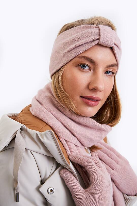 Knitted merino wool headband 1 | Audimas