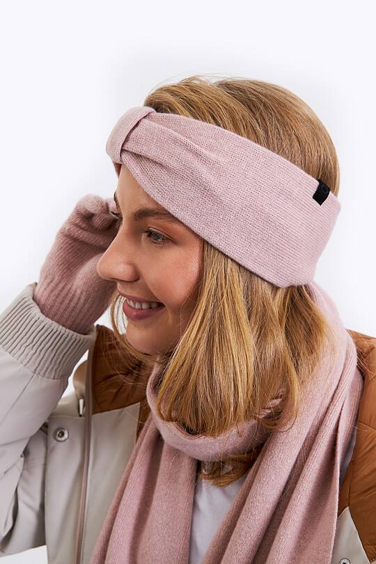 Knitted merino wool headband 2 | Audimas