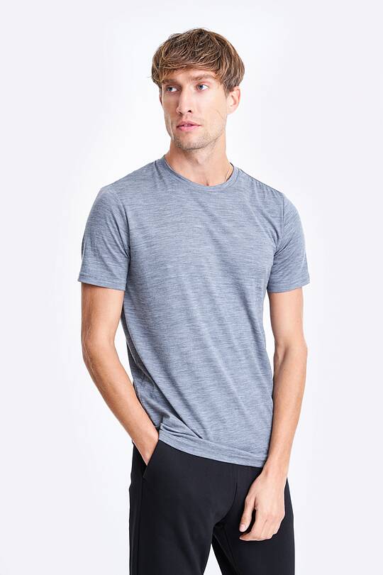Fine merino wool short sleeve t-shirt 1 | Audimas