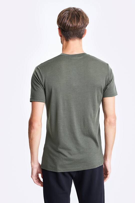 Fine merino wool short sleeve t-shirt 2 | Audimas