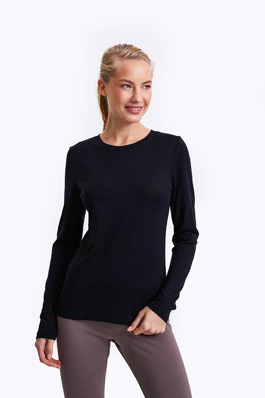 Merino wool long sleeve top 1 | Audimas