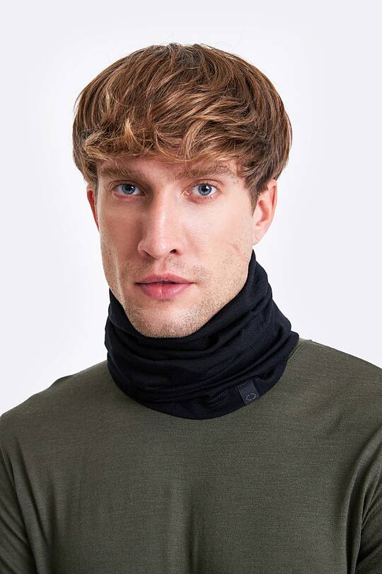 Knitted merino wool neck muff 1 | Audimas