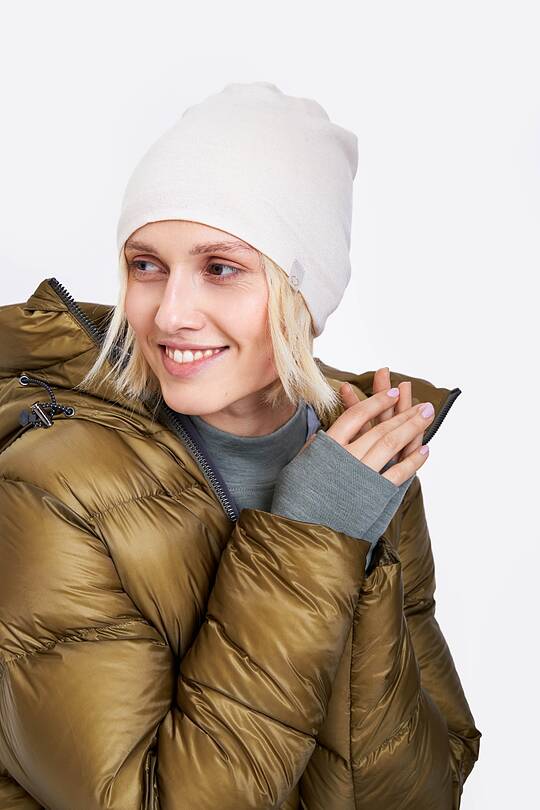 Knitted merino wool hat 1 | Audimas