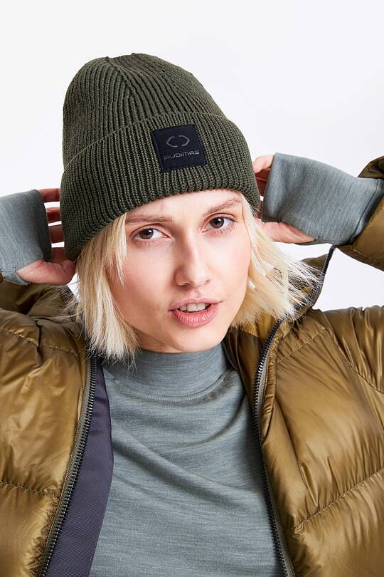 Knitted merino wool hat 2 | Audimas