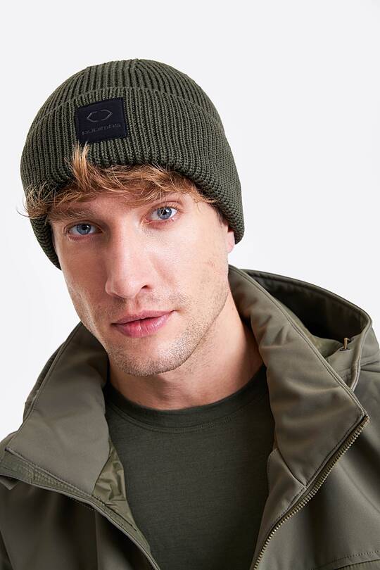 Knitted merino wool hat 1 | Audimas