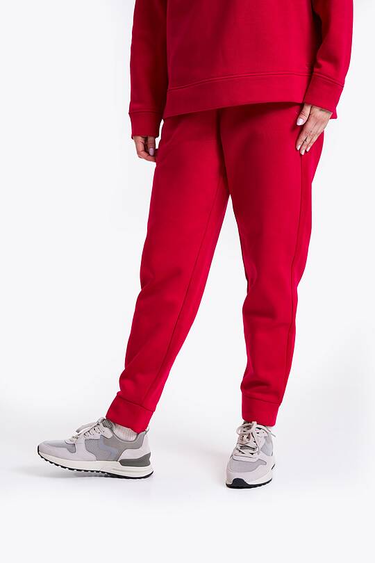 Organic cotton fleece sweatpants 2 | Audimas