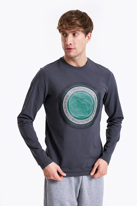 Long sleeve printed top 1 | Audimas
