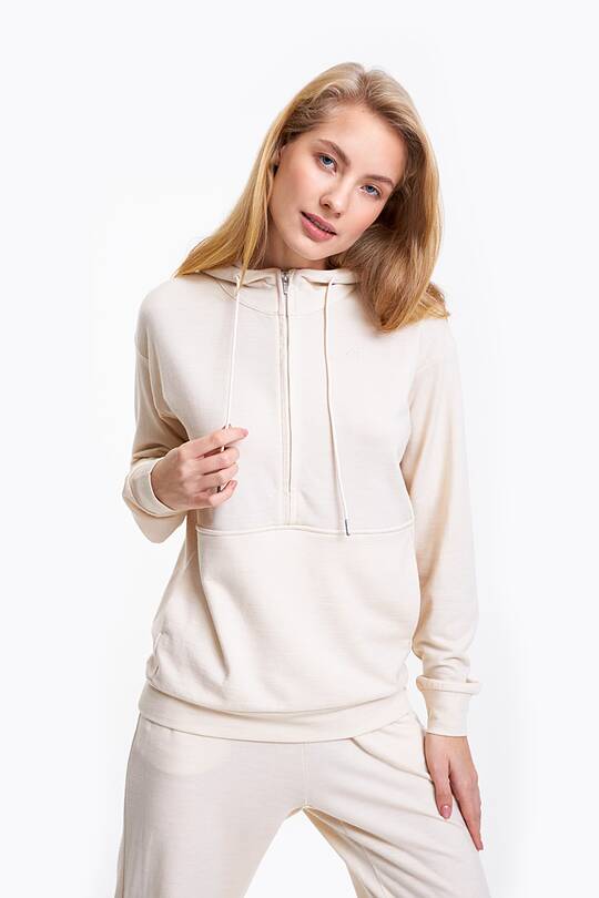 Merino wool half-zip hoodie 1 | Audimas