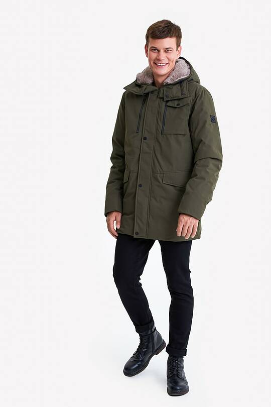 Puffer down parka with membrane 2 | Audimas