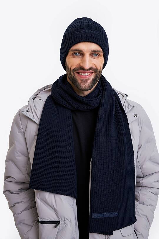 Knitted merino wool scarf 1 | Audimas