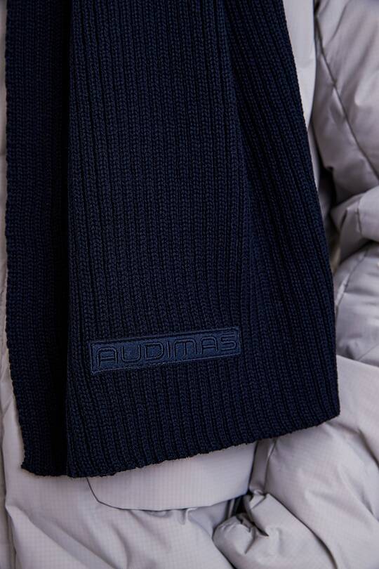 Knitted merino wool scarf 2 | Audimas