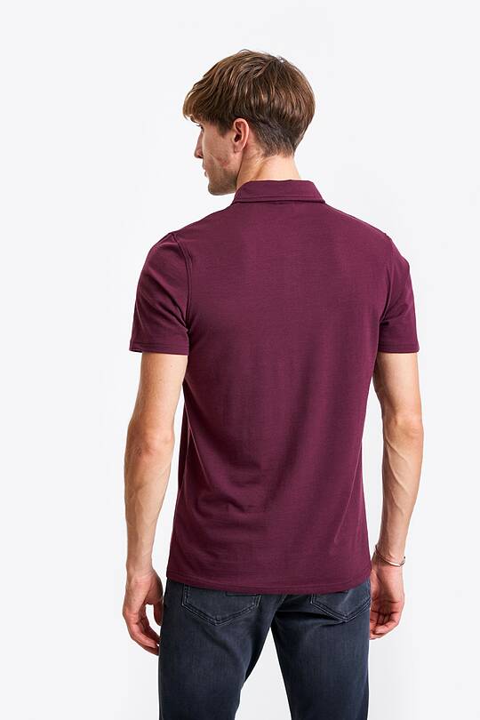 Fine merino wool blend polo t-shirt 2 | Audimas