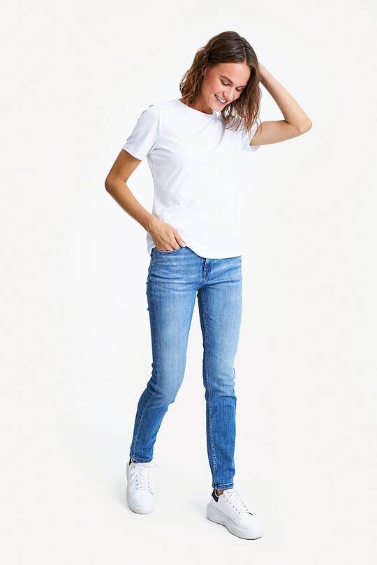Slim fit stretch denim pants 1 | Audimas