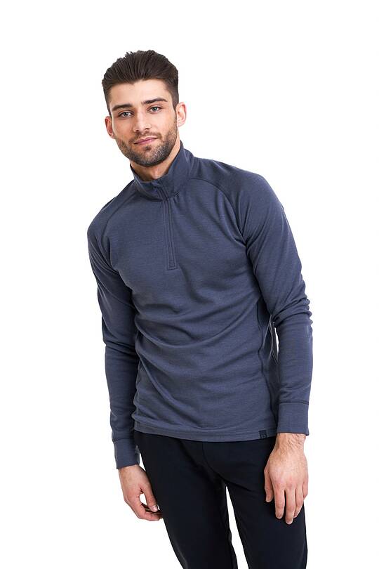 Half zip merino wool sweatshirt 1 | Audimas