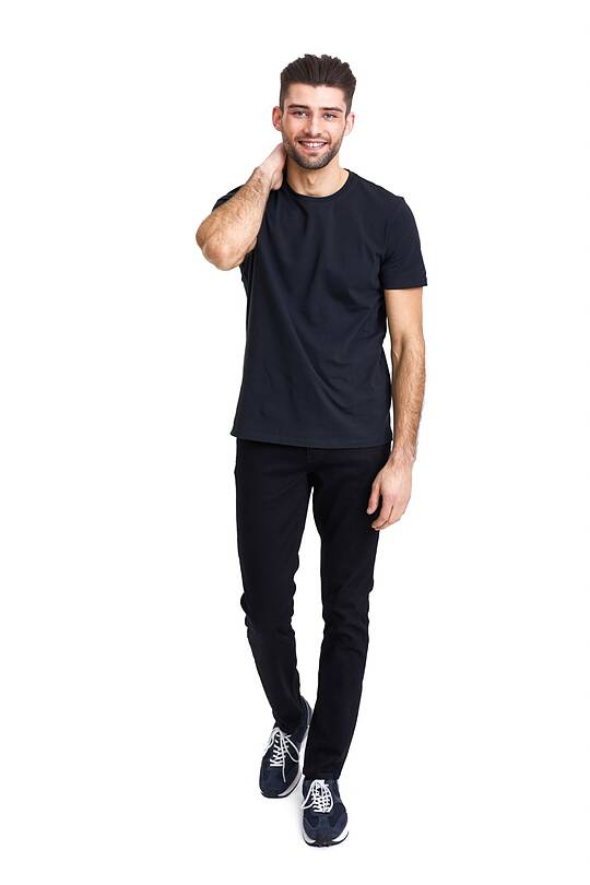 Slim fit stretch denim pants 1 | Audimas