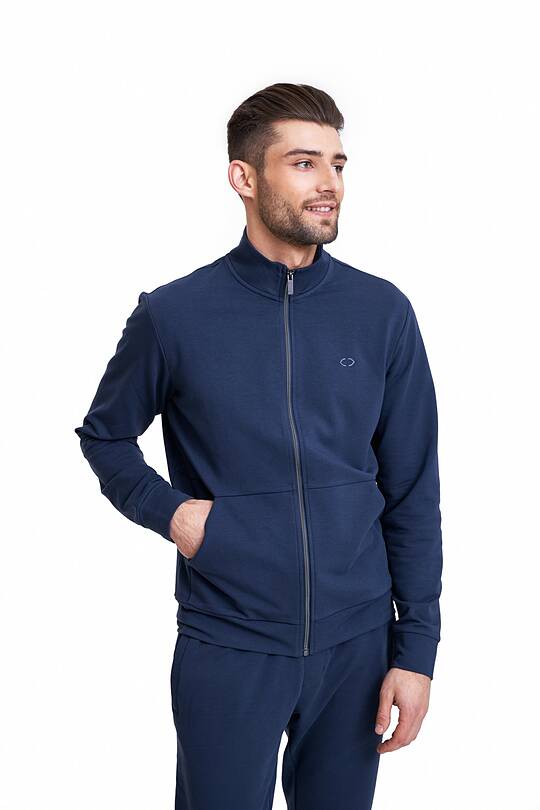 Organic cotton zip-through jacket 1 | Audimas