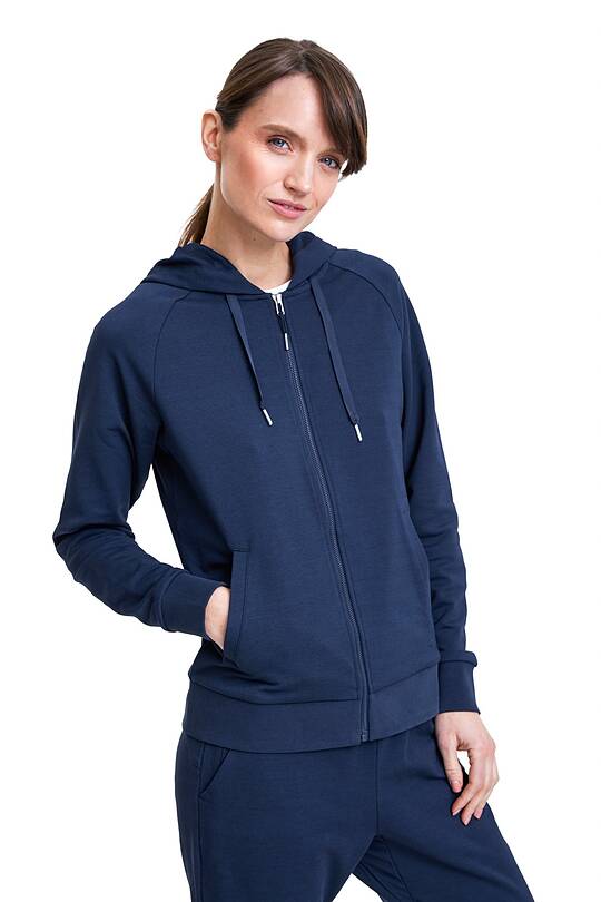 Soft modal full-zip hoodie 1 | Audimas
