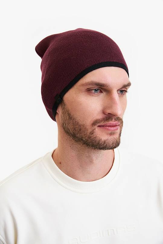 Knitted merino wool hat 1 | Audimas