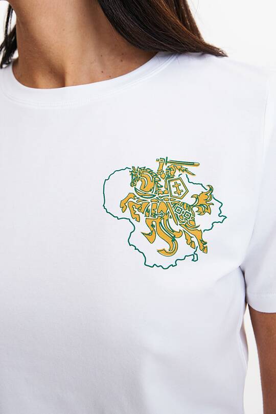 Short sleeves cotton T-shirt Lithuania's Vytis 2 | Audimas