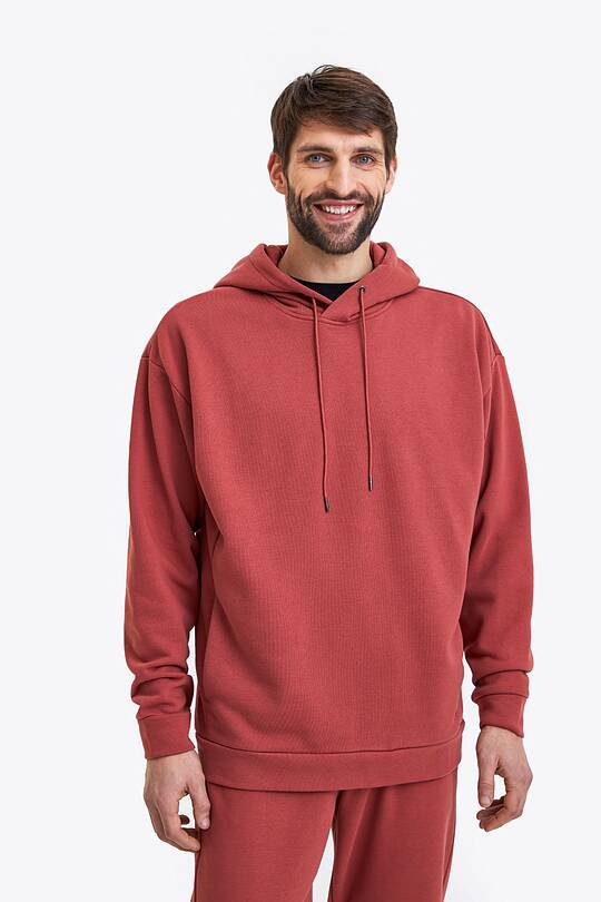 Oversized organic cotton hoodie 1 | Audimas