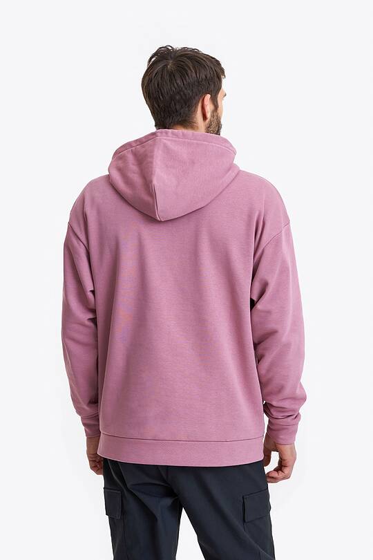 Organic cotton French terry hoodie 2 | Audimas