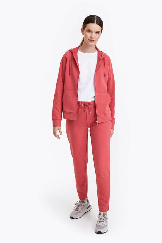 Organic cotton fitted sweatpants 2 | Audimas