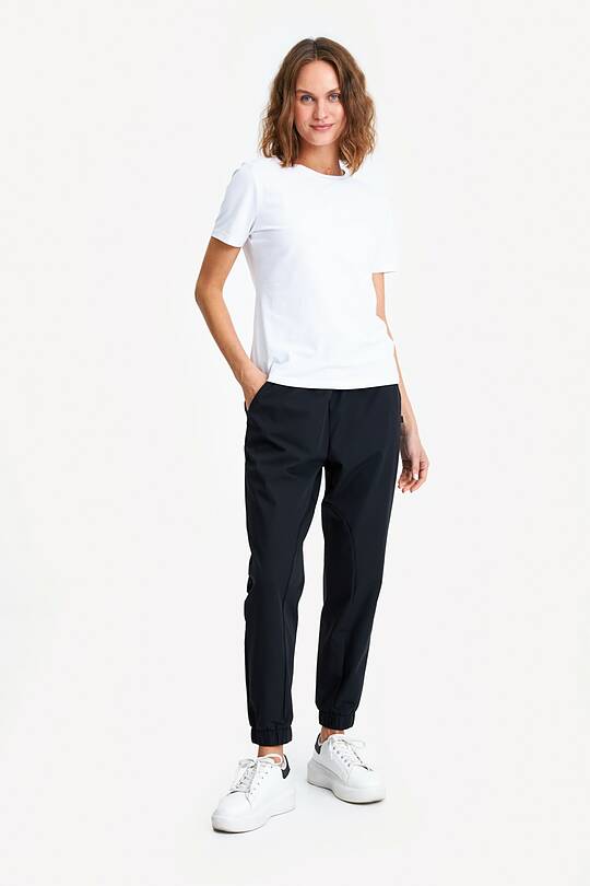 Stretch fabric relaxed fit pants 1 | Audimas