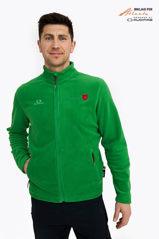 Zip-through sweatshirt "I rowed the Atlantic" 1 | Audimas
